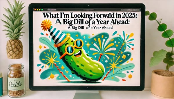 What I’m Looking Forward to in 2025: A Big Dill of a Year Ahead